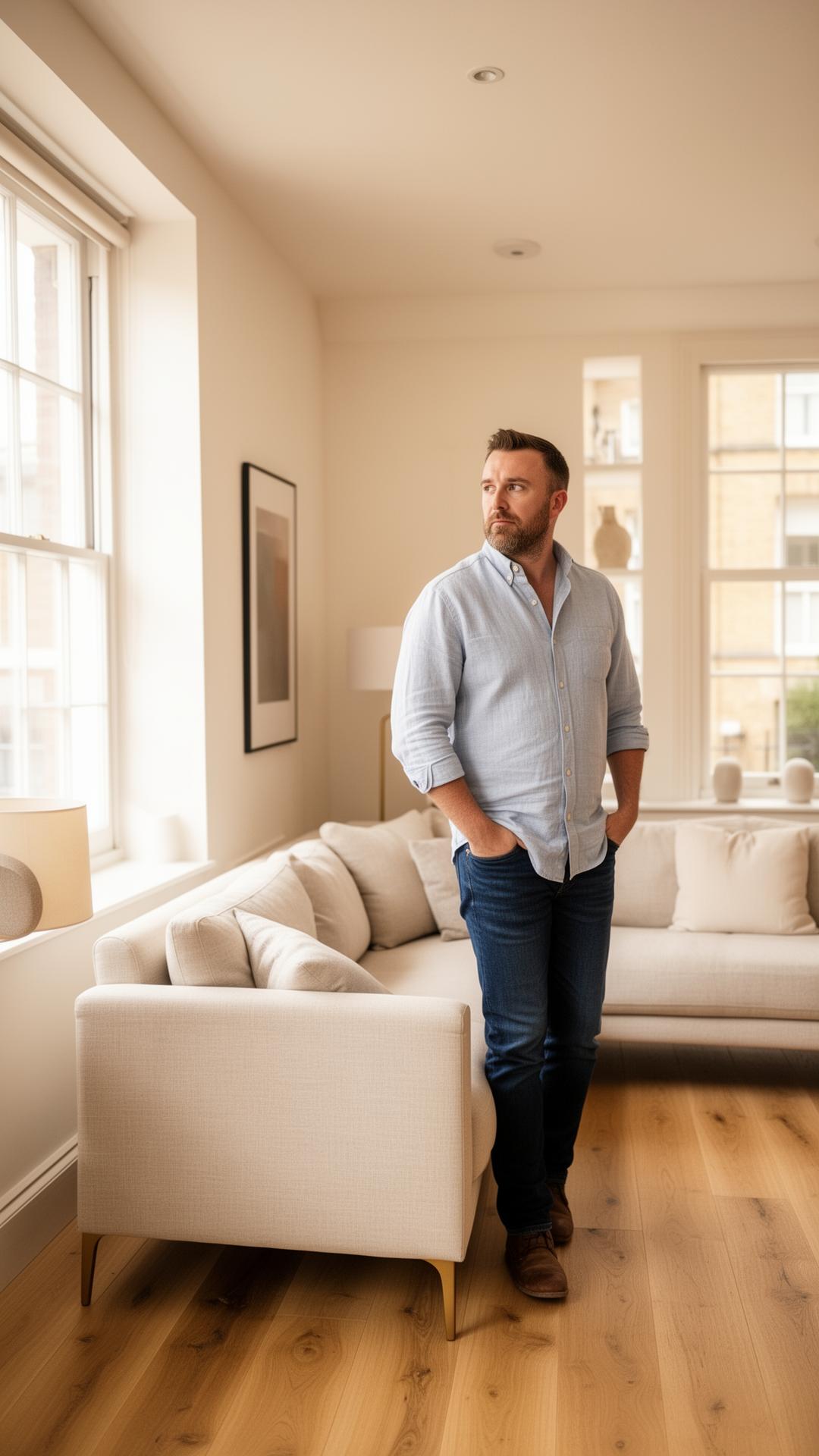 Landlord in a contemporary living space
