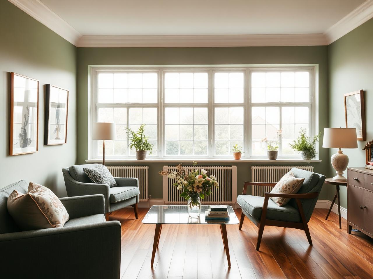 Bright two-bedroom garden flat