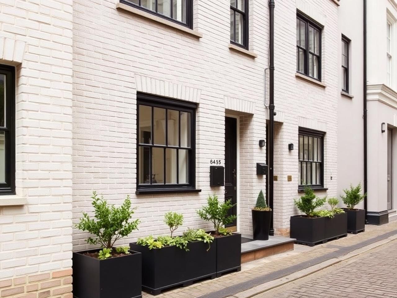 Three-bedroom mews house