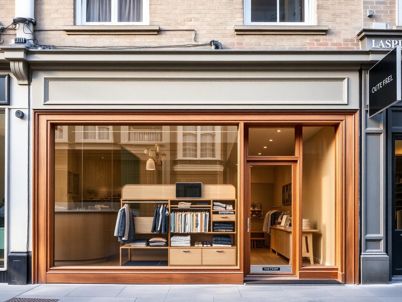 Boutique high-street retail unit